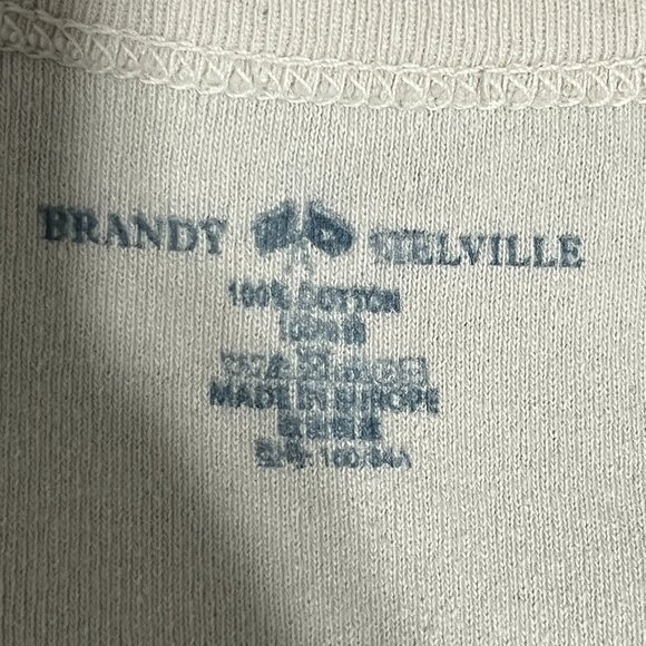 Brandy Melville Womens Y2K Cropped Skull Tank XS/S Grunge Streetwear Punk Emo - Picture 5 of 5